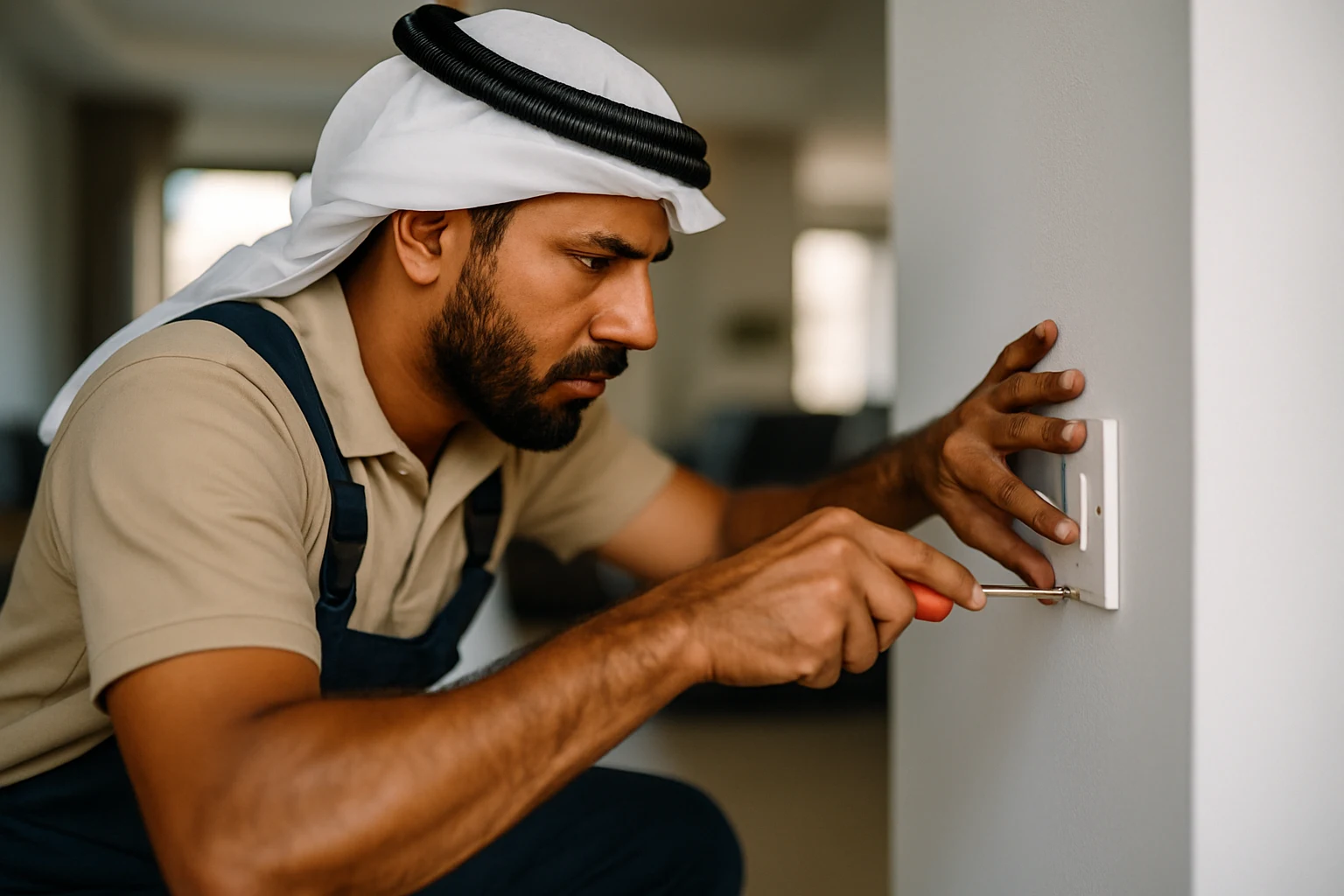 صورة بناء مظلات في الفجيرة