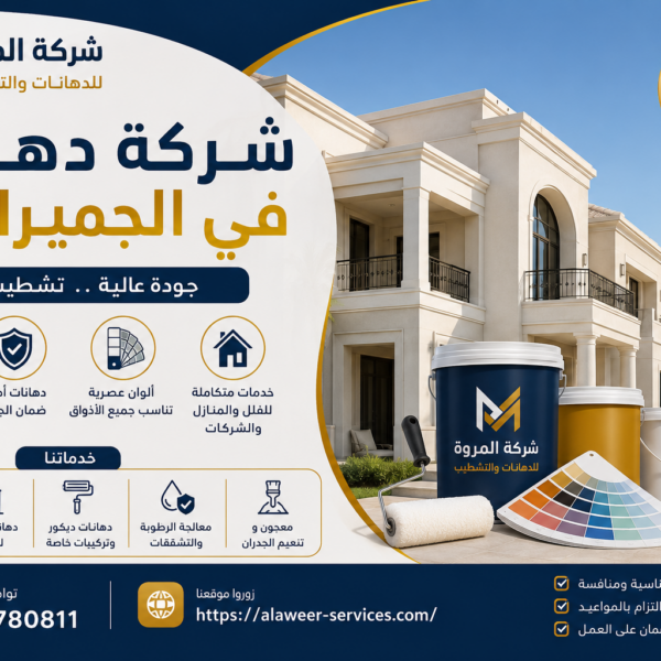 شركة دهانات في الجميرا دبي
